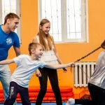 Занятия йогой, фитнесом в спортзале Центр активных развлечений Выше крыши Красноярск