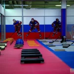 Занятия йогой, фитнесом в спортзале Центр хоккейной подготовки Барнаул