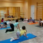 Занятия йогой, фитнесом в спортзале Центр Оздоровительной Гимнастики и Фитнеса Кемерово