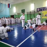 Занятия йогой, фитнесом в спортзале Цунами Москва