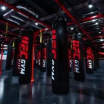 Занятия йогой, фитнесом в спортзале UFC GYM Москва