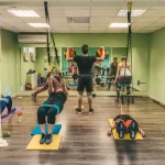 Занятия йогой, фитнесом в спортзале Unicorns Москва