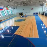 Занятия йогой, фитнесом в спортзале универсальный спортивный зал для игровых видов спорта Уссурийск