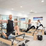 Занятия йогой, фитнесом в спортзале Ural pilates studio Екатеринбург