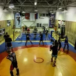 Занятия йогой, фитнесом в спортзале Варяг Москва