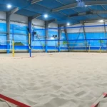 Занятия йогой, фитнесом в спортзале Vball пляжный волейбол Москва