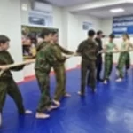 Занятия йогой, фитнесом в спортзале Военно-Спортивный клуб Снайпер МУ Артёмовский
