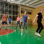 Занятия йогой, фитнесом в спортзале Volbol Санкт-Петербург