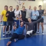 Занятия йогой, фитнесом в спортзале Volleyart, школа Волейбола Санкт-Петербург