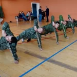 Занятия йогой, фитнесом в спортзале ВПК Курсант Москва