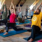 Занятия йогой, фитнесом в спортзале Wild Lotus Yoga Club Геленджик