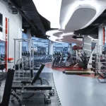 Занятия йогой, фитнесом в спортзале World Class Тюмень