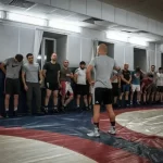 Занятия йогой, фитнесом в спортзале WrestTime Москва