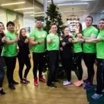 Занятия йогой, фитнесом в спортзале X-Fit Studio Новороссийск