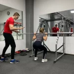 Занятия йогой, фитнесом в спортзале X-fitness Арамиль