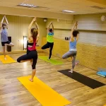 Занятия йогой, фитнесом в спортзале Yoga bar studio Обнинск