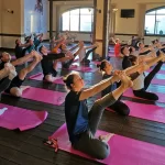 Занятия йогой, фитнесом в спортзале Yoga bar studio Обнинск