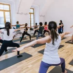 Занятия йогой, фитнесом в спортзале Yoga Space Москва