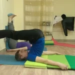 Занятия йогой, фитнесом в спортзале YOGAblAmoo Казань