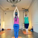 Занятия йогой, фитнесом в спортзале YOGAskola Санкт-Петербург