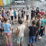 Занятия йогой, фитнесом в спортзале Загородный Стационарный Детский Оздоровительный Лагерь Радуга Ершов