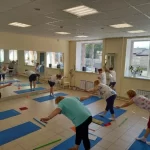 Занятия йогой, фитнесом в спортзале ЗдравИя Архангельск