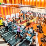 Занятия йогой, фитнесом в спортзале Зебра Москва