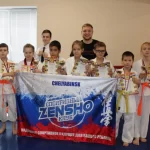 Занятия йогой, фитнесом в спортзале Zensho — каратэ для детей Челябинск