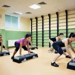 Занятия йогой, фитнесом в спортзале Женский фитнес Краснодар
