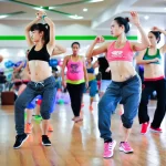 Занятия йогой, фитнесом в спортзале Zumba Аша